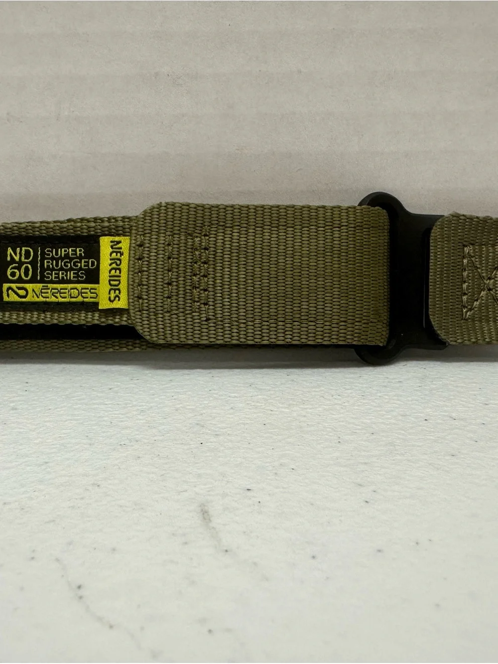 Nereides Olive Green Rugged Nylon Watch Strap for Smartwatch